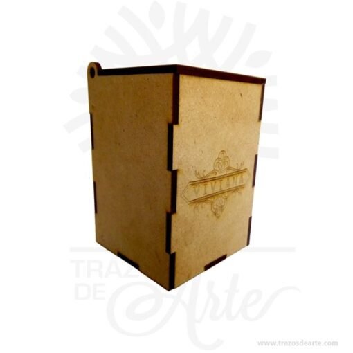 Caja en madera MDF de 3 mm