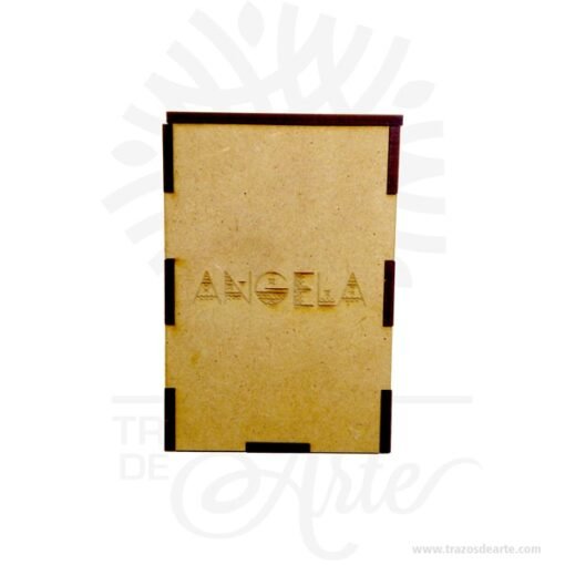 Caja en madera MDF de 3 mm