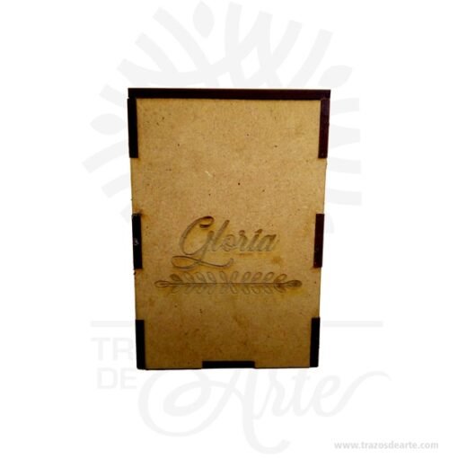 Caja en madera MDF de 3 mm