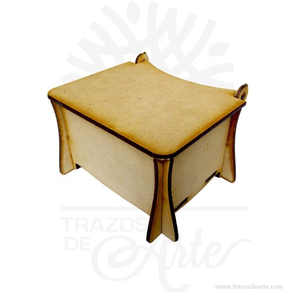 Caja en madera MDF de 3 mm