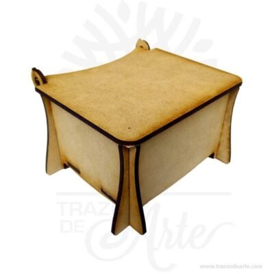 Caja en madera MDF de 3 mm