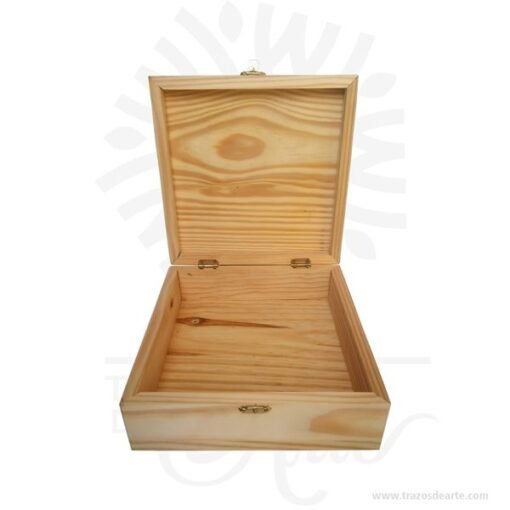 Caja en madera de pino