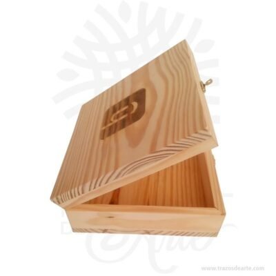 Caja en madera de pino