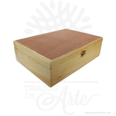 Caja estuche con cierre de 24 x 18 x 7.5 cm