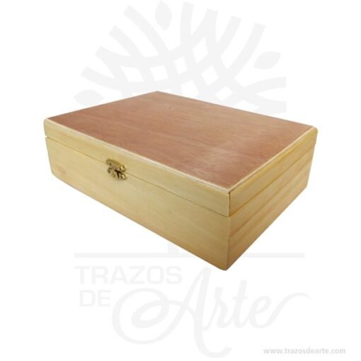 Caja estuche con cierre de 24 x 18 x 7.5 cm