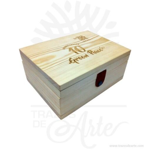 Caja estuche de 23 x 17 x 10 cm