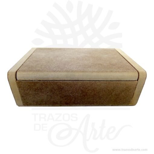Caja estuche dulces de 15,5 X 9,5 X 5 cm crudo