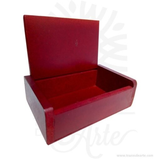 Caja estuche dulces de 15,5 X 9,5  X 5 cm pintada