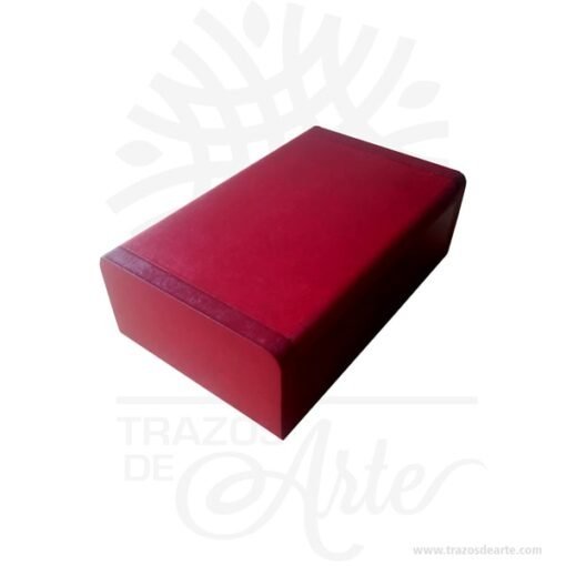 Caja estuche dulces de 15,5 X 9,5  X 5 cm pintada