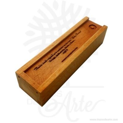 Caja estuche lapices para personalizar