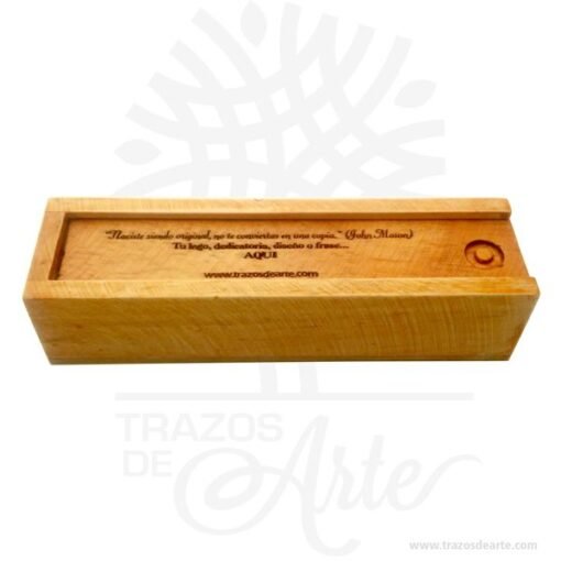 Caja estuche lapices para personalizar