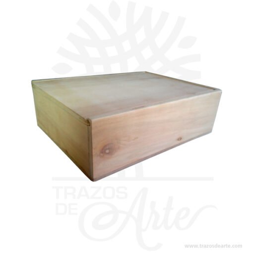Caja fotógrafo 32 X 32 X 5 cm para personalizar