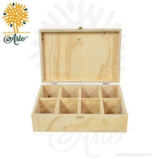Caja joyero en madera personalizado