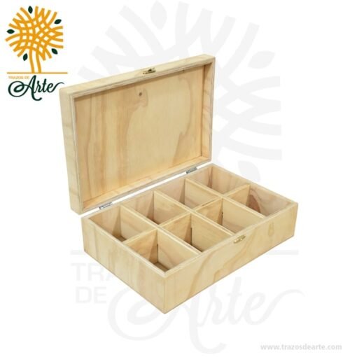 Caja joyero en madera personalizado