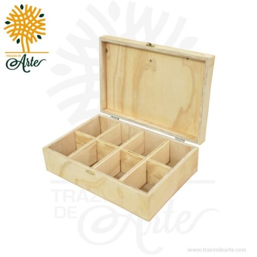 Caja joyero en madera personalizado