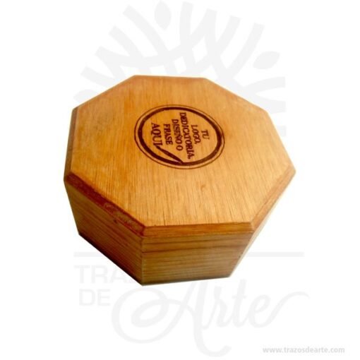 Caja joyero octogonal