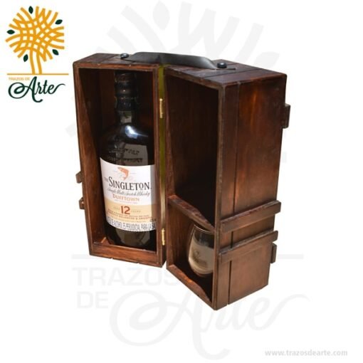 Caja licor en madera para personalizar