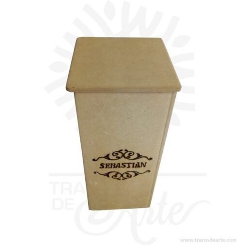 Caja madera en MDF regalo 25 X 11 X 11 cm