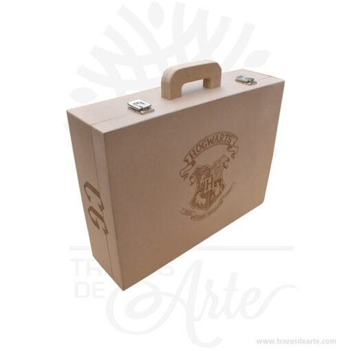 Caja maletín en MDF personalizado