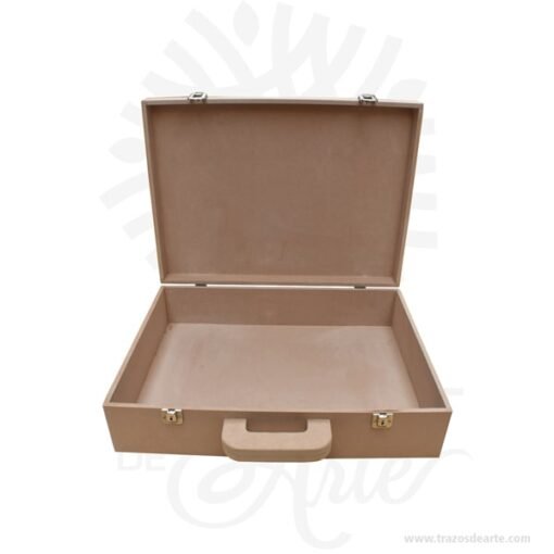 Caja maletín en MDF personalizado