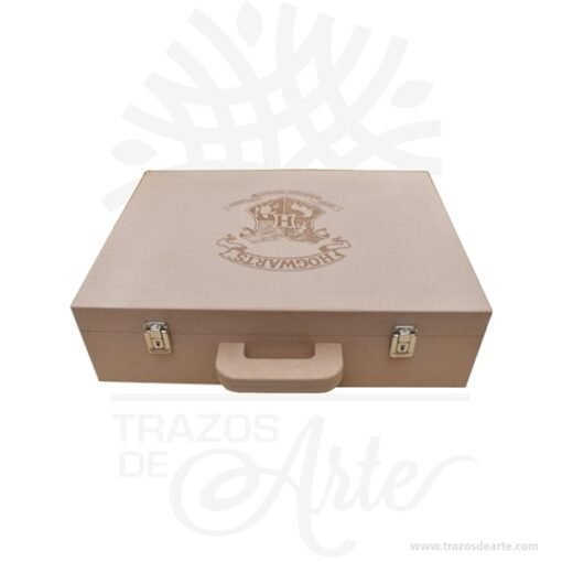 Caja maletín en MDF personalizado