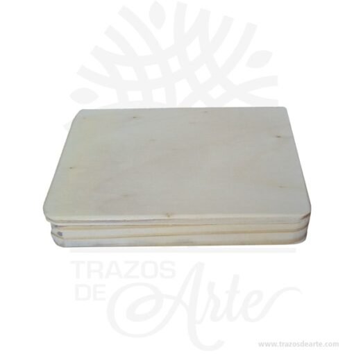 Caja estuche usb de madera