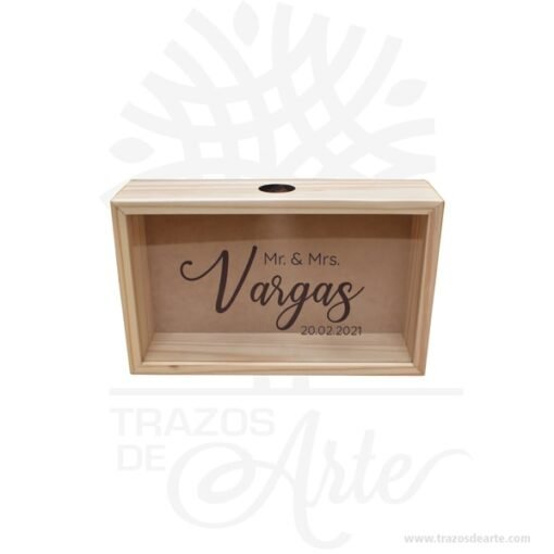 Caja para Corchos de 30 x 8 x 18 cm