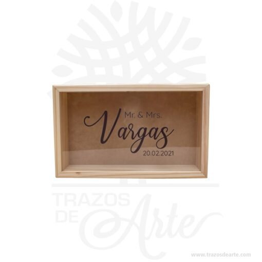 Caja para Corchos de 30 x 8 x 18 cm