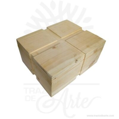 Caja Regalo Acanalada 39.6 x 28.6 x 17.6 cm en crudo