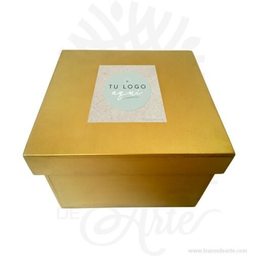 Caja regalo con tapa en MDF