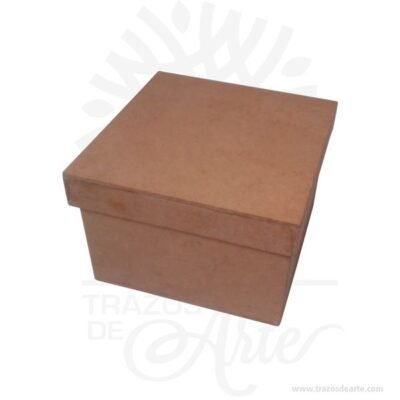 Caja regalo con tapa en MDF