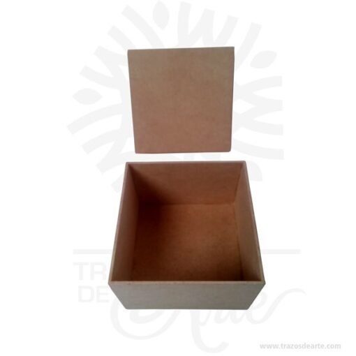 Caja regalo con tapa en MDF