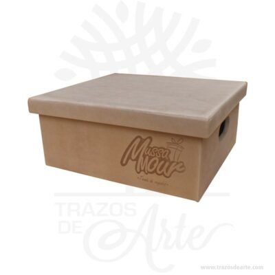 Caja regalo en MDF personalizada