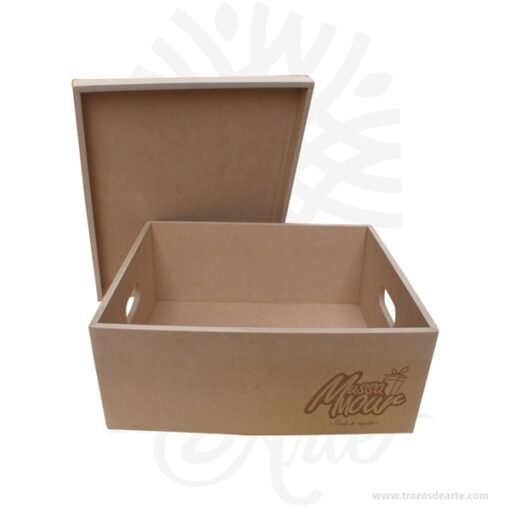 Caja regalo en MDF personalizada