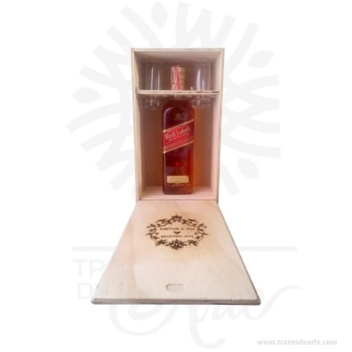 Caja regalo licor para personalizar
