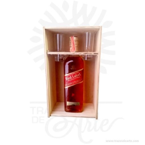 Caja regalo licor para personalizar