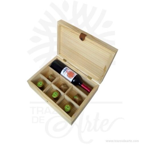 Caja regalo licor para personalizar