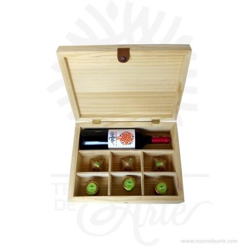 Caja regalo licor para personalizar