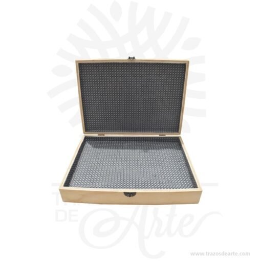 Caja de madera triplex de pino personalizada