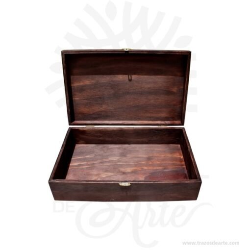 Caja triplex de pino rustica personalizada