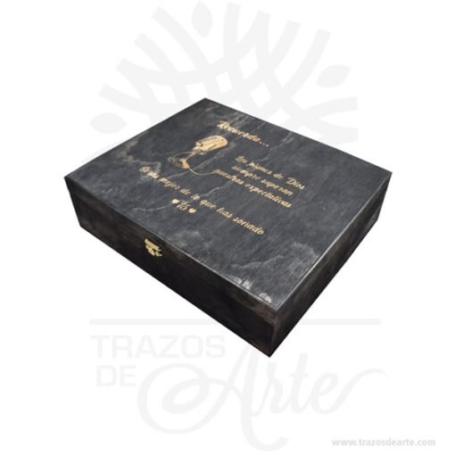 Caja organizadora de 8 relojes personalizada