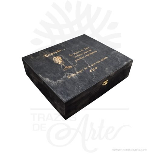 Caja organizadora de 8 relojes personalizada