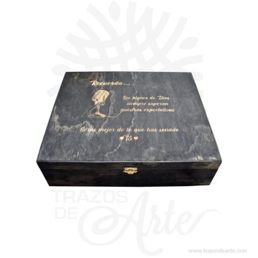 Caja organizadora de 8 relojes personalizada