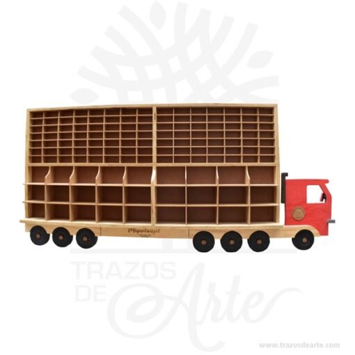 Repisa camión pintada y personalizada