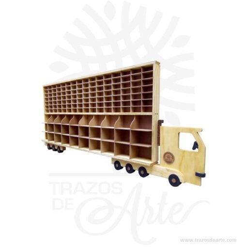 Camión repisa para carros de colección personalizado