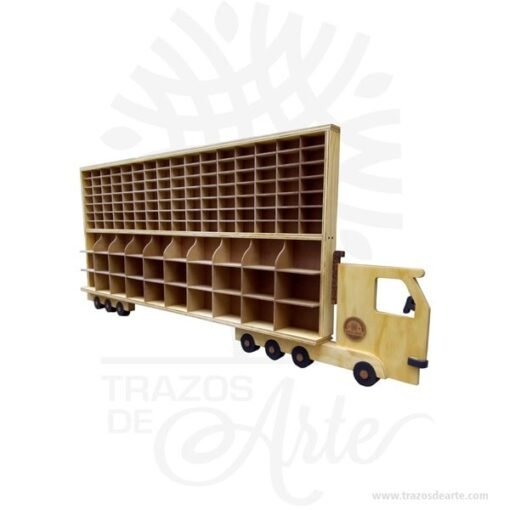Camión repisa para carros de colección personalizado