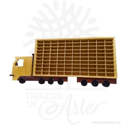 Repisa camión para colección de carros