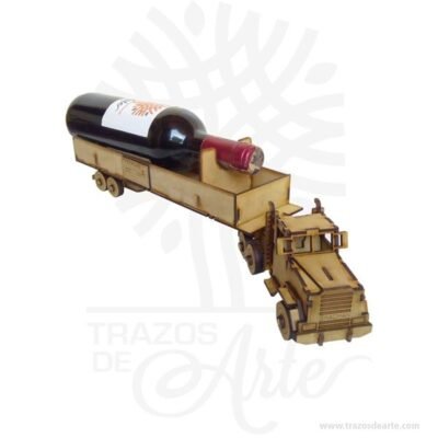 Tractomula para personalizar en MDF