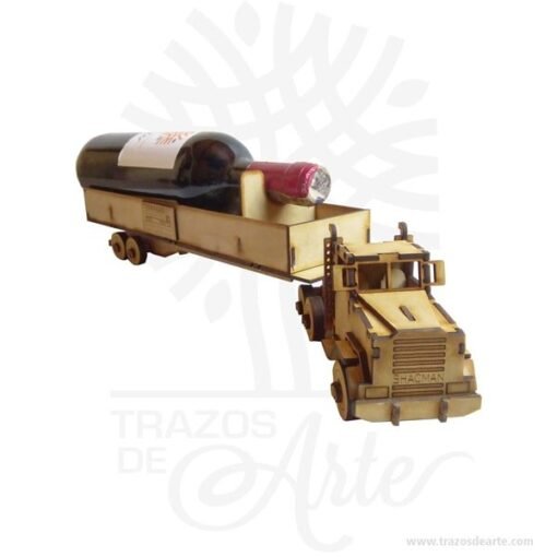 Tractomula para personalizar en MDF