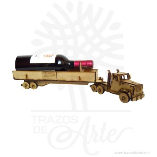 Tractomula para personalizar en MDF